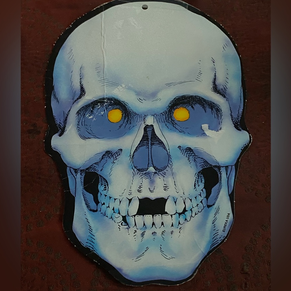 Vintage Eureka Die Cut Skeleton